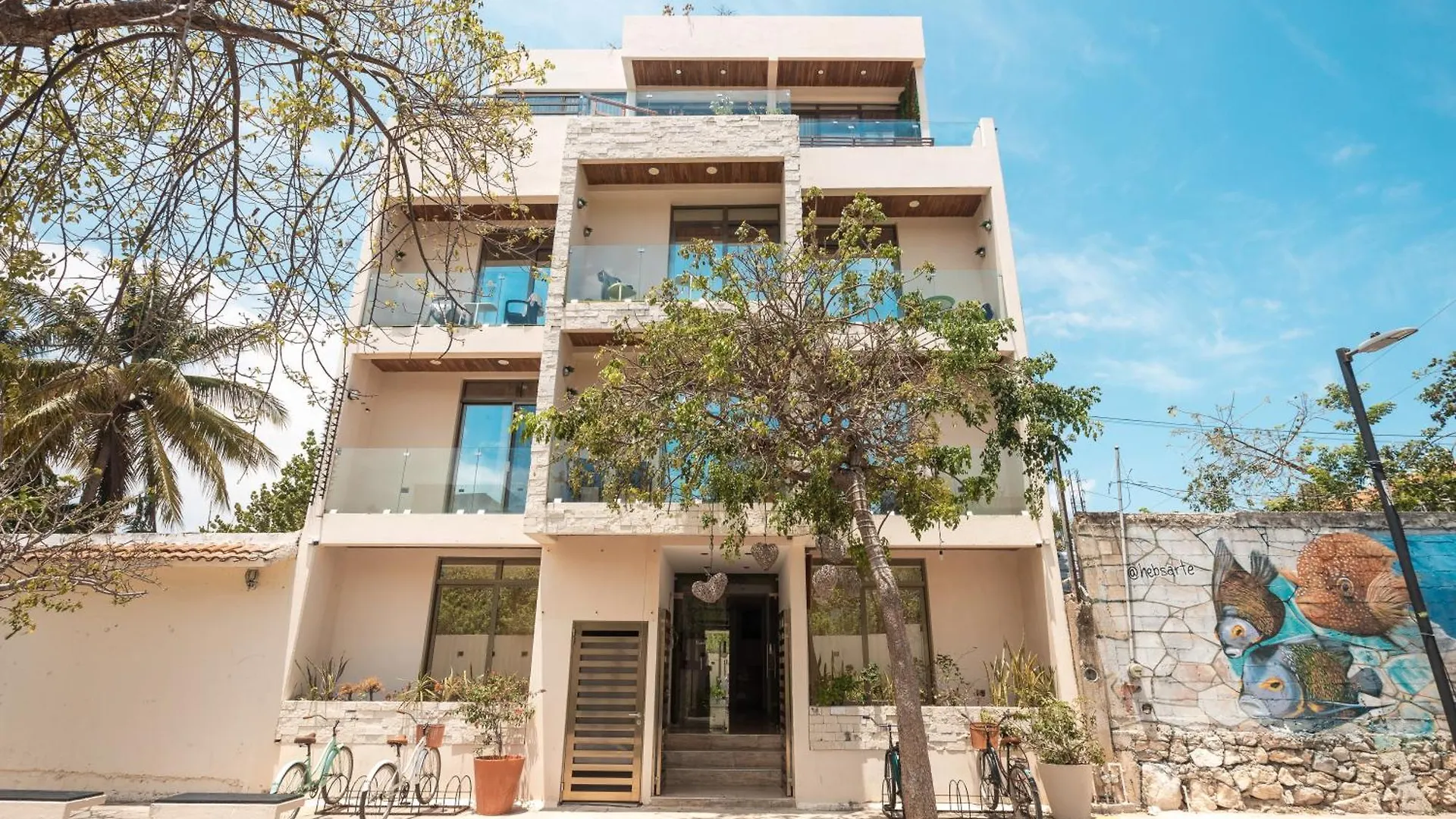 Stunning Ph 4Bd W/Rooftop Jacuzzi 5Th Av Playa del Carmen 0*,  Mexiko