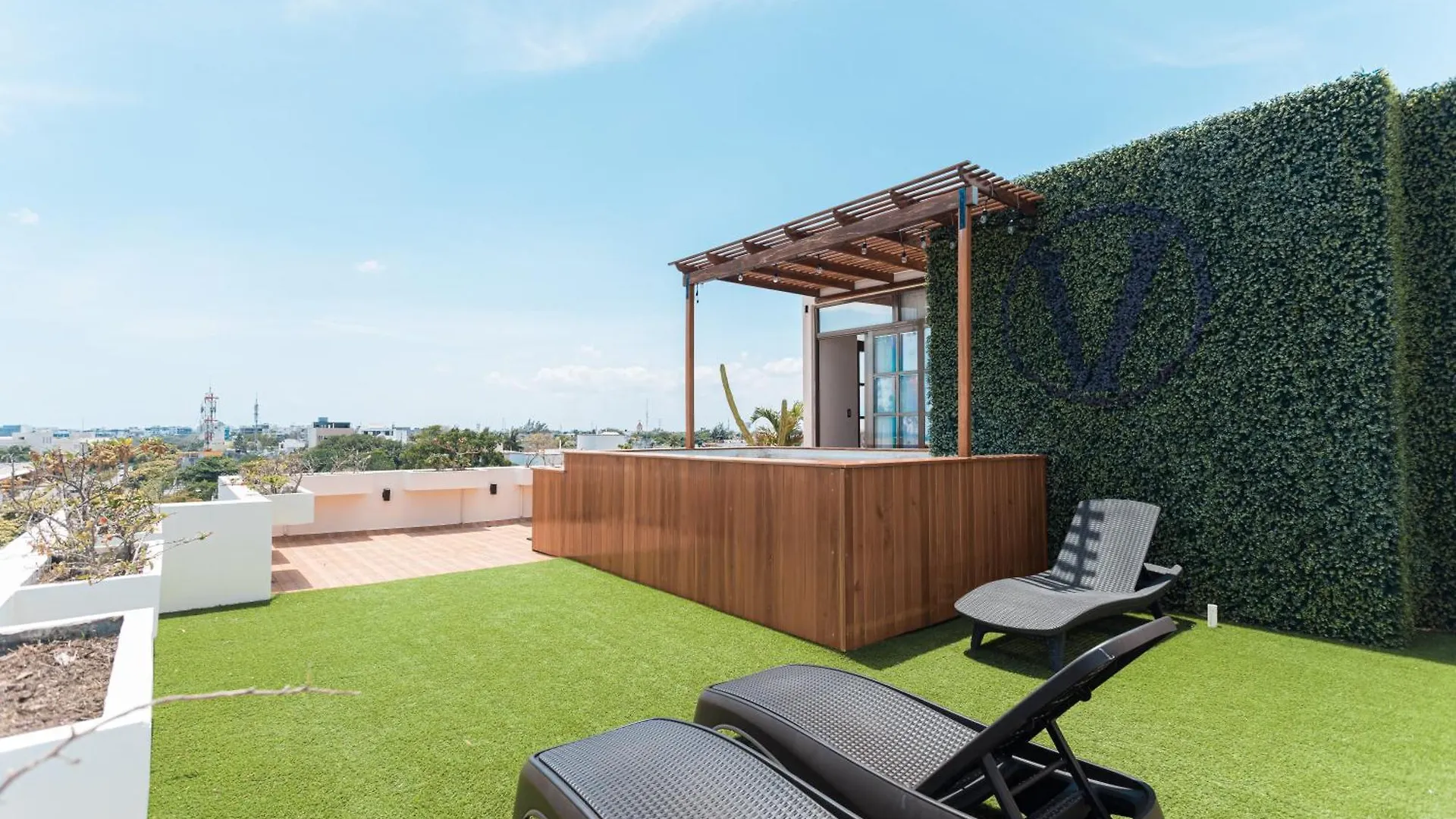 Apartment Stunning Ph 4Bd W/Rooftop Jacuzzi 5Th Av Playa del Carmen Mexiko