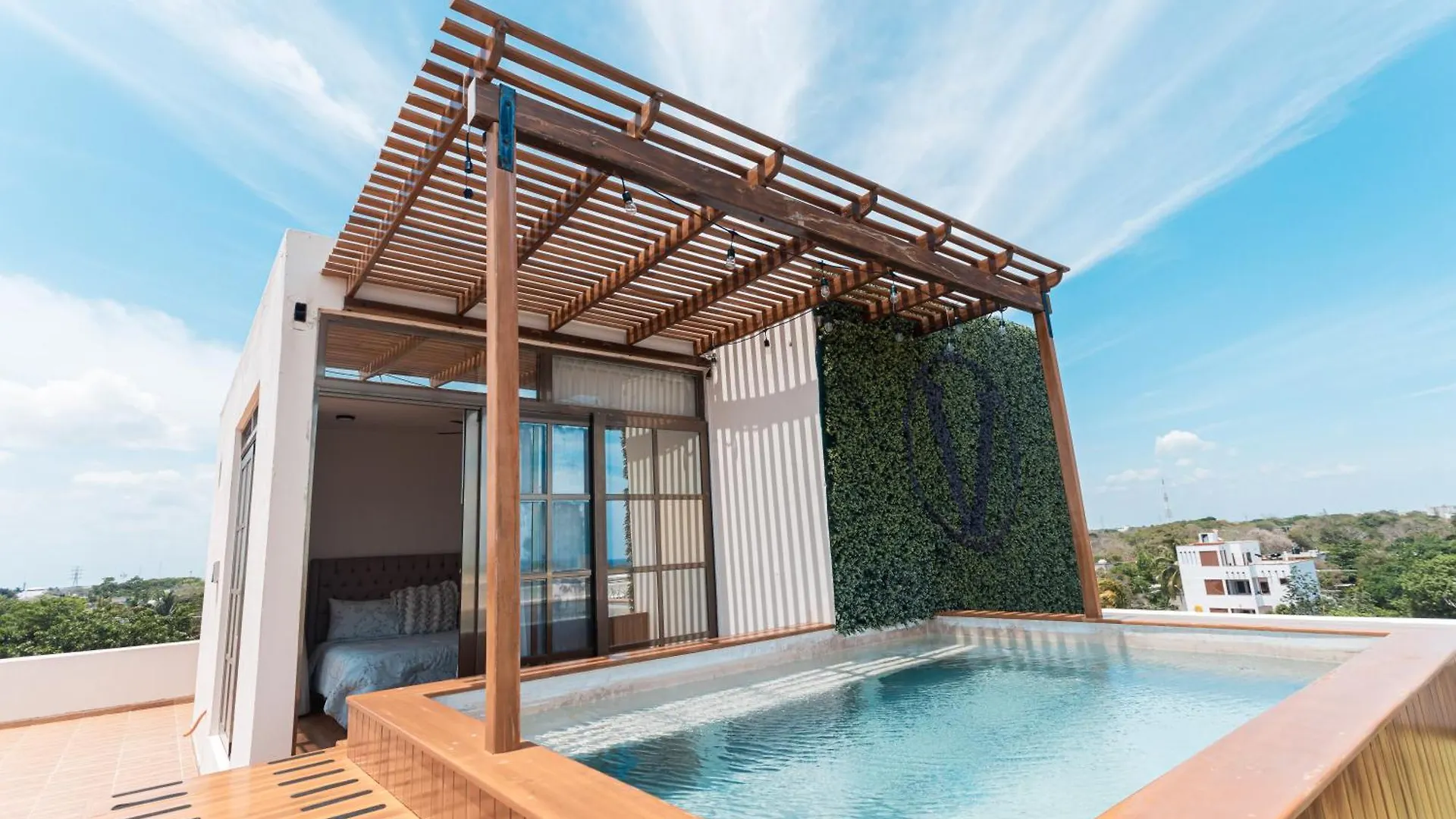 Stunning Ph 4Bd W/Rooftop Jacuzzi 5Th Av Playa del Carmen